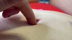 My Bellybutton Getting Fingered and Streched until it&rsquo_s red