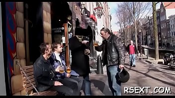 sweetheart gets fucked hardcore style in amsterdam