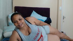 Ebony SSBBW MILF Striptease & Ass Worship