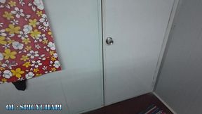 She returned my surf wax�and got drilled hard