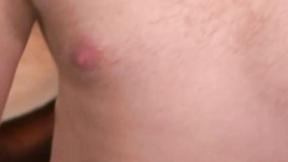 ”Hung mature daddy masturbates before a fat cumshot”