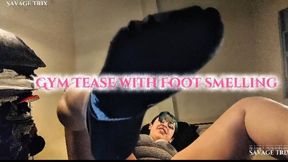 Pathetic Gym Rat: Smell My Feet & Worship My Ass