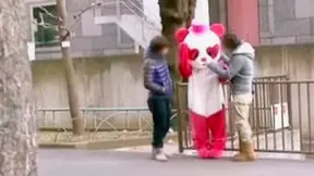 Japan Mascot Gets Wild Double Penetration Action