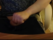 Schnell wichsen mit Cumshot beim Porno schauen