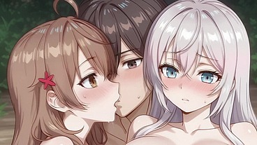 Kuze x Alya x Masha (FFM) Roshidere (AI)
