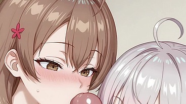 Kuze x Alya x Masha (FFM) Roshidere (AI)