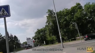 HUNT4K. Adventurous girl is happy to have sex for money in Prague