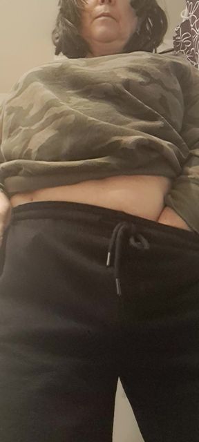 stepmother in the bathroom vibrating her clitoris and hot vagina