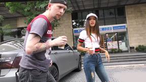 ”Tiny Thai teen picked up at a coffee place & taken for a ride”