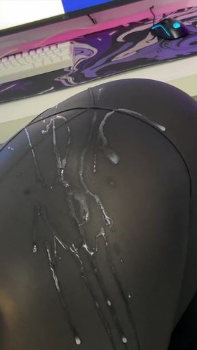 In My Leather Leggings While I'm Dressed - Raissa Conte