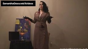 Blushing Teacher Samantha Grace Loses Control &amp_ Gets Naked!