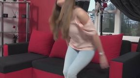 Honour May Desperate Jeans Wetting