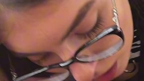 HOT TEEN 18+ Brunette Gives Hardcore Sloppy Blowjob Till My Dick Cant Take Anymore in POV