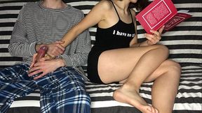 Step Brother Put My Hand On His Dick And I Couldn'_t Resist! Orgasm