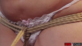 Miwa Kiritani Suspended in an Authentic Japanese Shibari Session HD