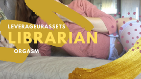 Naughty Redhead Librarian Reading Ignore Masturbation LeverageURAssets - 47