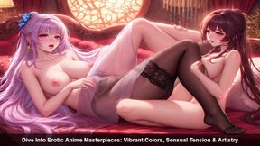 Dive Into Erotic Anime Masterpieces Vibrant Colors, Sensual Tension Artistry