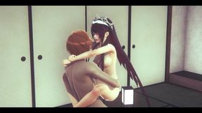 Genshin Impact Hentai - Rosaria Anal BDSM and More in Tatami - Japanese Asian Manga Anime Film Game Porn