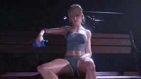 Late Night Jogging with Luna