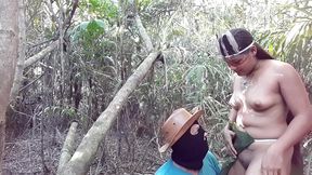 tigresa vip se disfarca de india e ataca o lenhador mas e obrigada a dar o cuzinho para ele