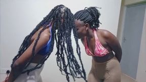 BUTT TO BUTT CHALLENGE NoSE TO NOSE, FOREHEAD TO FOREHEAD LIP TO LIP