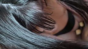 Innocent Looks, Secretly Bold Desires? Once Awakened, She Naturally Accepts an Uncensored Creampie