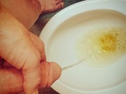 SPUNDADDY PISSES !! Fills toilet with cloudy spun piss. Are you next?