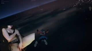 I masturbate and cum during Fortnite Travis Scott event - Astronomical