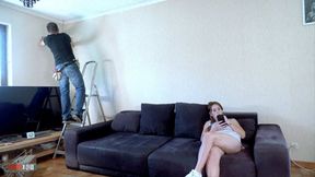 2 young latina babes interracial fucking with older french guy Part 1