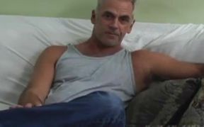 Redhead Gay Blows Straight Silver Fox in NYC