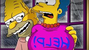 Homer's absent wife mistaken for hooker, gets nailed in every hole!