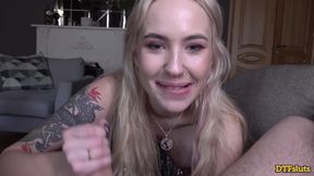 Bella Mur shakes her assets in a private dance, then fucks her lucky partner