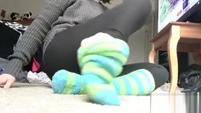 fuzzy socks