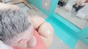 Sitting on his face and grinding it orgasmically and extremely - by Gabriela Blond - CLIP 3