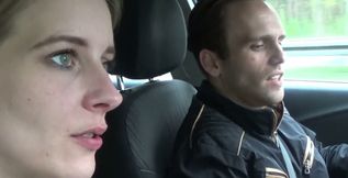 Behind the scenes to Gelsenkirchen Germany! Watch how we travel, prepare for a photovideo shoot and watch how horny we are