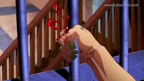 Busty JoJos Beauty Takes Massive Load in Wild Hentai Ride