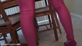 MILF Maggie Green Gets Tongue Fucked By StepSon'_s Magic Remote!