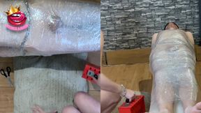 Mummified & Denied – Chastity Cage On