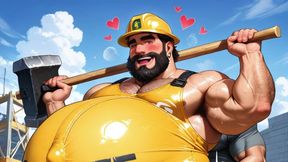 Ftm Chubby, an Employee, Got a Dick in Her Pussy During Construction Hentai Porn Animation