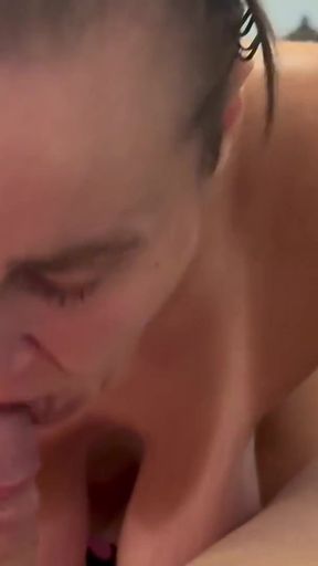 Thrilling moment from &quot;Blow job cum in throat compilation&quot;