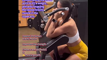 Bicep Curls  #BeginnerWorkout, #FitnessTutorial, #WorkoutTutorial, #HowTo, #Form, #Technique#biceps ...