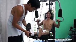 Kinky Asian Twink Vahn Tied and Tickled