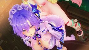 Varesa X Cantarella - Pretty Teen Ravaged by Futanari