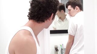 Petite Twinks Step-Dad's Thick Dick Wrecks Him In Raw POV Sex