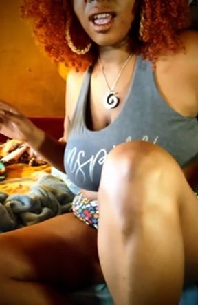 Whoopsie Smoking a Blunt