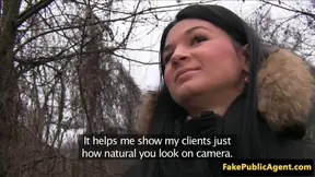 Pickedup euro amateur cocksucks on backseat