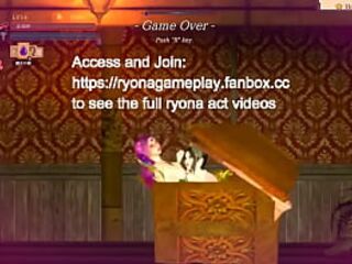 Hot pink haired lady having sex with a princess in G.hell 2 new hentai game video