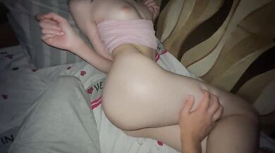 Stepsis Caught Fingering Pink Pussy Begs Bro Pound Missionary Raw