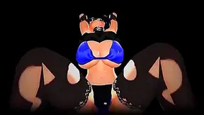 Seductive Anime Beauty Teases with Alluring Dance in Steamy MMD Fantasy