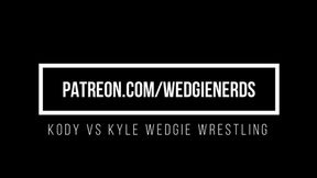 Kody vs Kyle Wedgie Wrestling